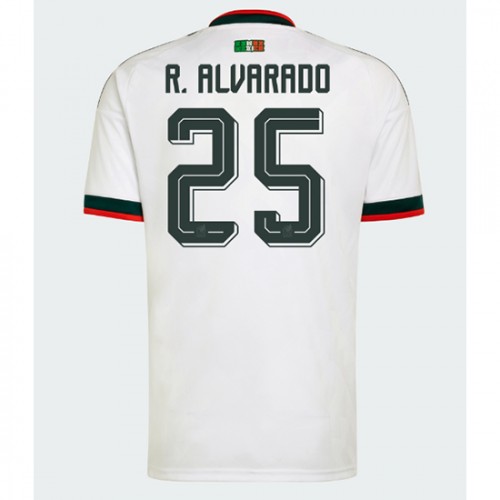 Fotbalové Dres Mexiko Roberto Alvarado #25 Venkovní MS 2026 Krátký Rukáv